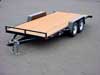 10,000lb. capacity flatbed trailer